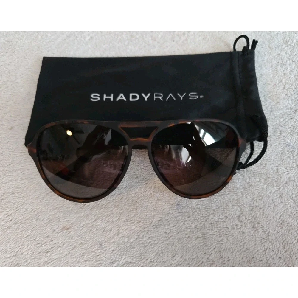 Shady Rays Crossover-amber Tortoise Tortoise Ac-3 Polarized Sunglasses 60-12-141